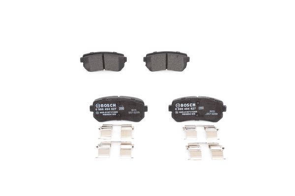 BOSCH Bremsesæt, skivebremser ijf1412lo0 bagaksel fuld 262mm 10mm for HYUNDAI KIA