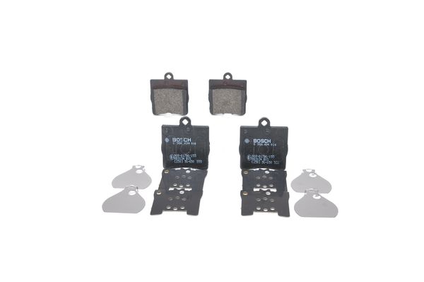 BOSCH Bremsesæt, skivebremser ijf1412mq8 bagaksel fuld 278mm 9mm for MERCEDES-BENZ CHRYSLER