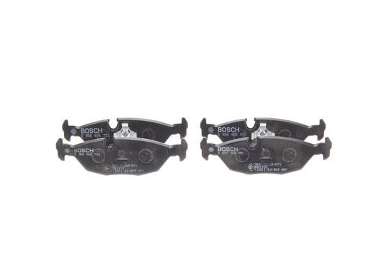 BOSCH Bremsesæt, skivebremser ijf1412th4 bagaksel fuld 258mm 10mm for BMW
