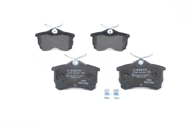 BOSCH Bremsesæt, skivebremser ijf1412v00 bagaksel fuld 260mm 10mm for HONDA