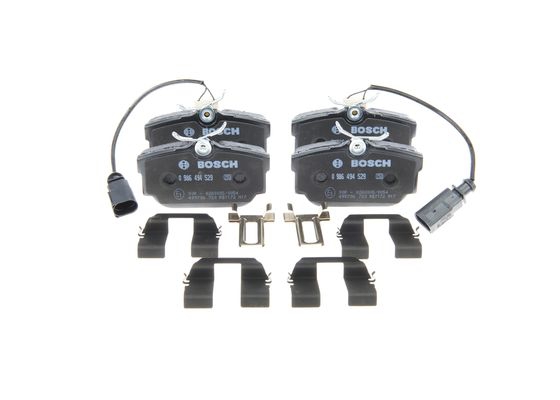 BOSCH Bremsesæt, skivebremser ijf1412xk0 bagaksel fuld 280mm 12mm for VW SKODA
