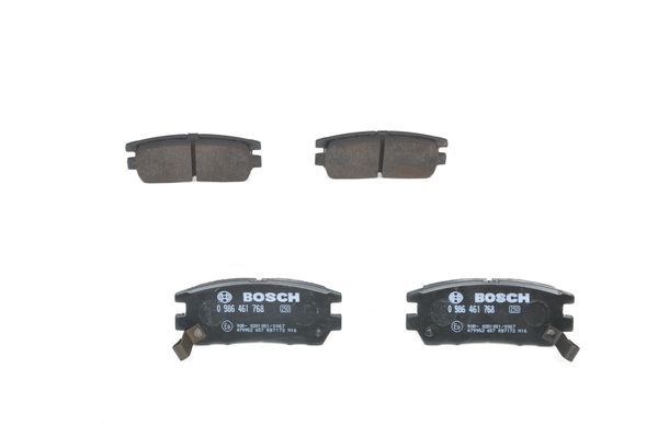 BOSCH Bremsesæt, skivebremser ijf1413c54 bagaksel fuld 315mm 18mm for MITSUBISHI