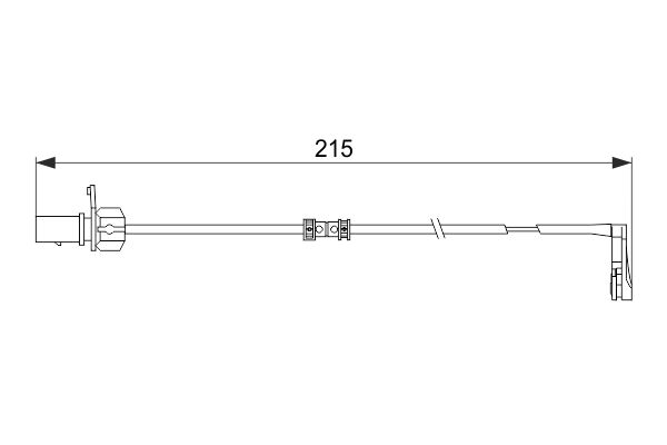 BOSCH Bremsesæt, skivebremser ijf1413co6 bagaksel ventileret 330mm 22mm for AUDI PORSCHE VW