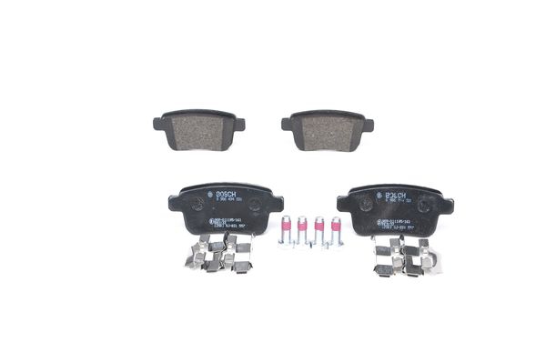 BOSCH Bremsesæt, skivebremser ijf1413ot8 bagaksel fuld 274mm 11mm for MERCEDES-BENZ RENAULT DACIA