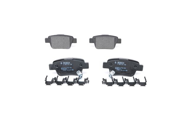 BOSCH Bremsesæt, skivebremser ijf14145f6 bagaksel fuld 290mm 10mm for TOYOTA