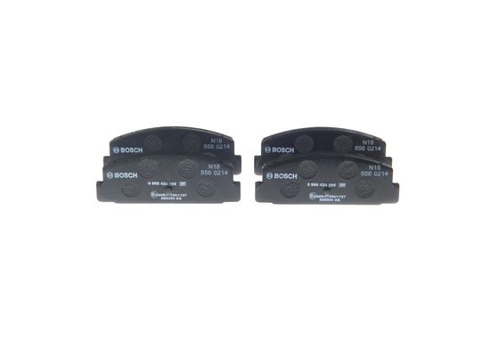 BOSCH Bremsesæt, skivebremser ijf1414d10 bagaksel fuld 261mm 10mm for FORD MAZDA