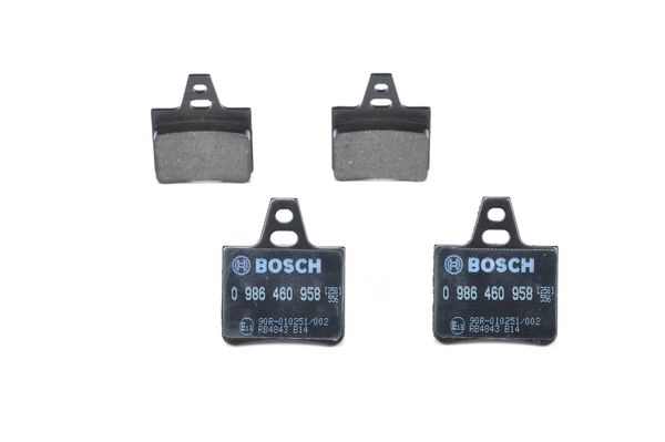 BOSCH Bremsesæt, skivebremser ijf1414f58 bagaksel fuld 223mm 9mm for PEUGEOT CITROËN