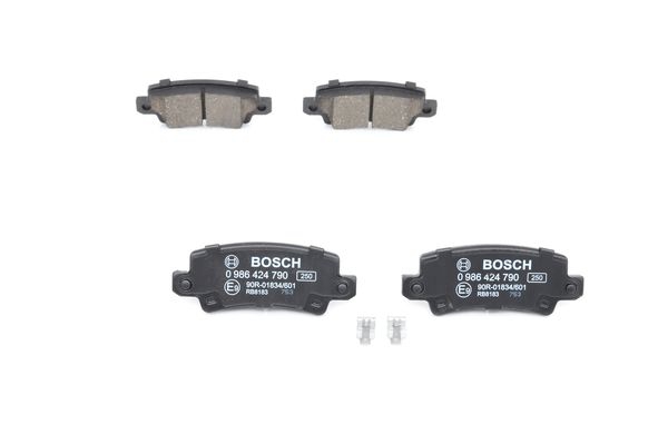 BOSCH Bremsesæt, skivebremser ijf1414mi2 bagaksel fuld 279mm 9mm for TOYOTA LEXUS