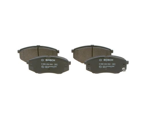 BOSCH Bremsesæt, skivebremser sg000003q1 foraksel ventileret 280mm 26mm for TOYOTA HYUNDAI KIA