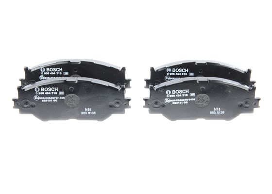 BOSCH Bremsesæt, skivebremser sg000003sw foraksel ventileret 296mm 28mm for LEXUS TOYOTA