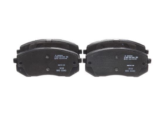 BOSCH Bremsesæt, skivebremser sg00000821 foraksel ventileret 305mm 25mm for HYUNDAI KIA