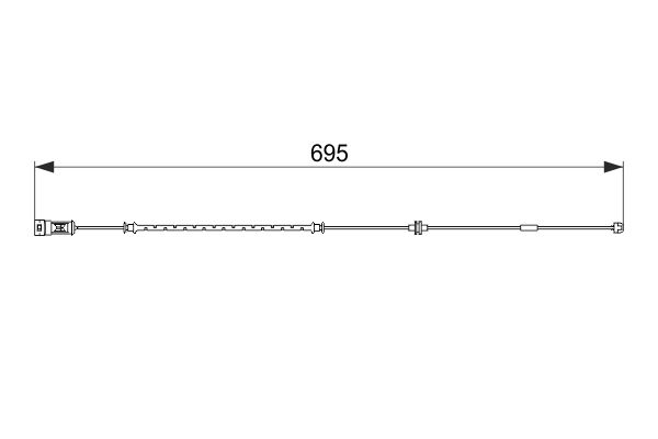 BOSCH Bremsesæt, skivebremser sg00000cnw foraksel ventileret 314mm 27mm for SAAB VAUXHALL OPEL SCANIA CHEVROLET