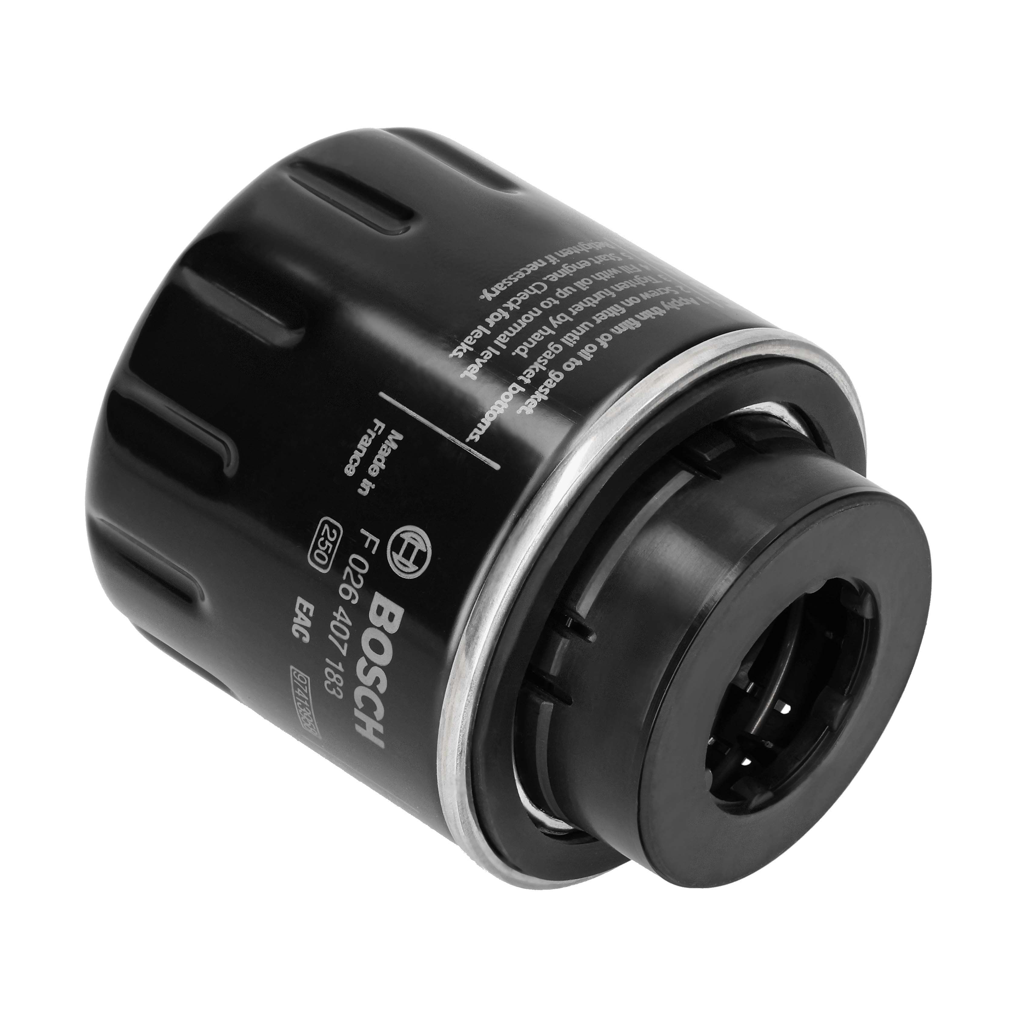 BOSCH Oliefilter f026407183 Påskruet 97mm 3/4 16 UNF-2B for VW ROVER