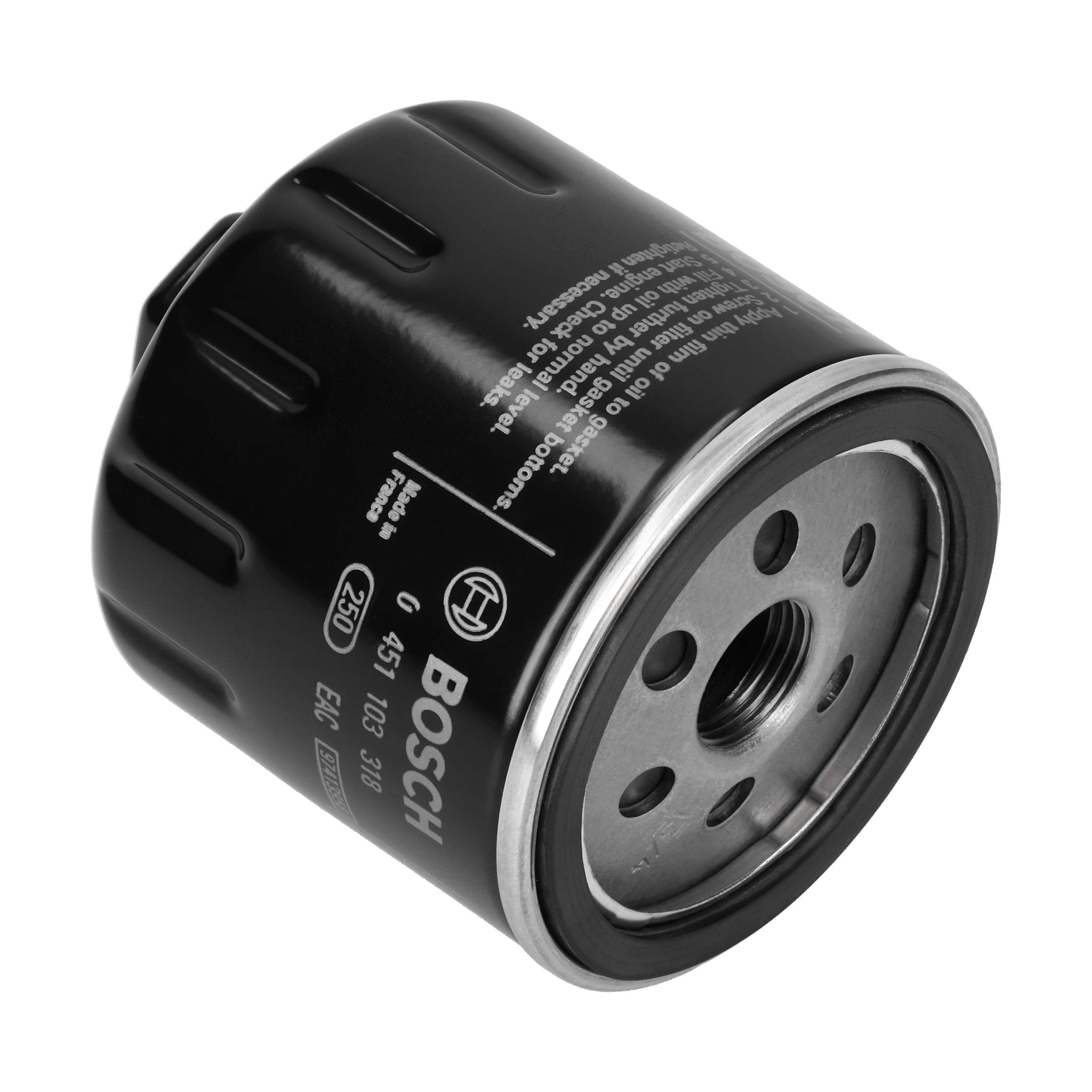 BOSCH Oliefilter 0451103318 Påskruet 92mm 3/4 16 UNF-2B for VW