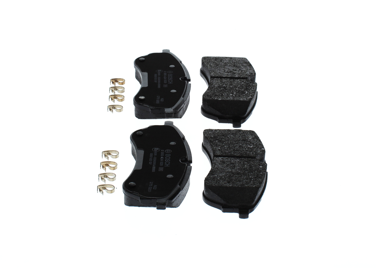 BOSCH Bremseklodser 0986424929 for VW MAN