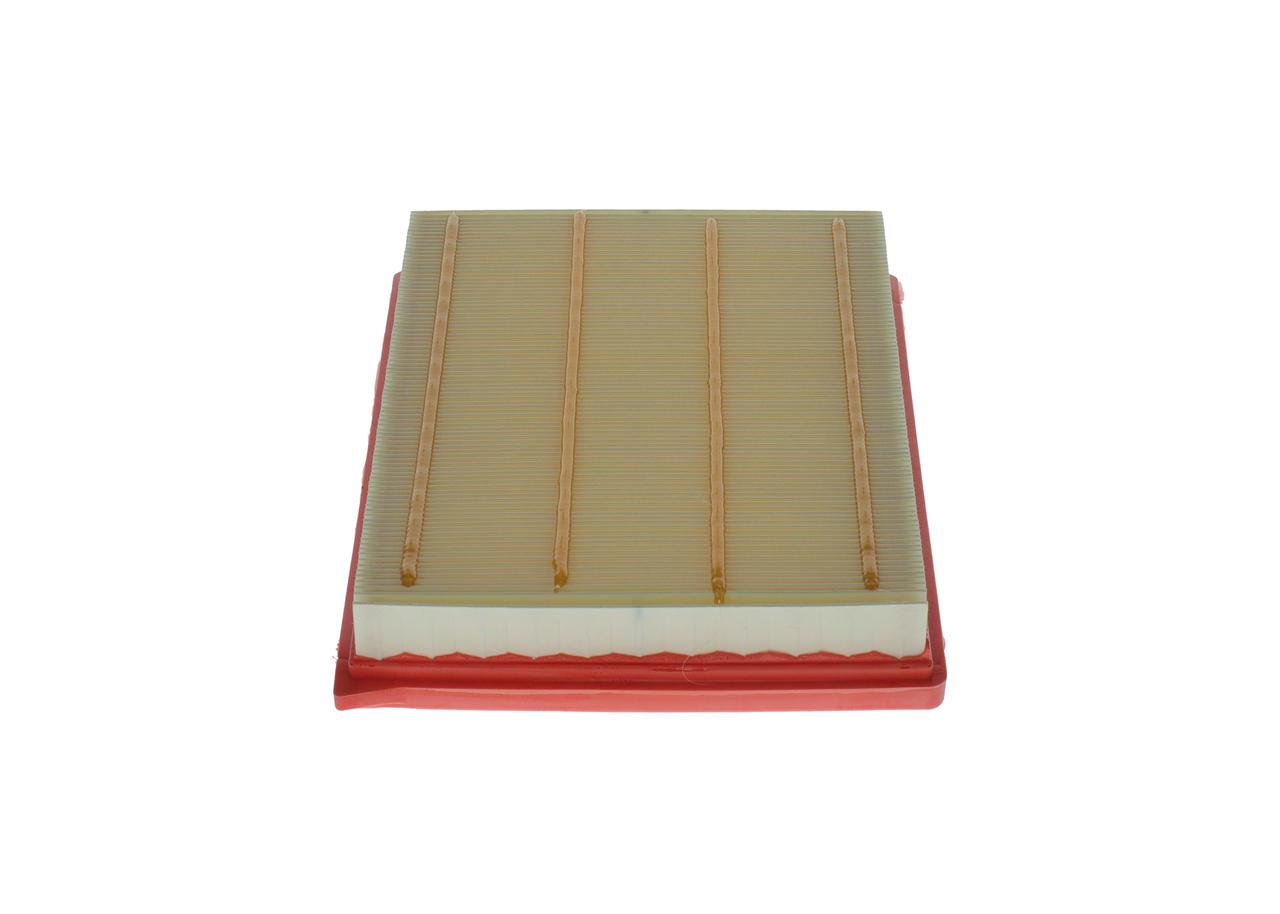 BOSCH Luftfilter F 026 400 722 Filterindsats length_mm_203|Længde [mm]|266 width_mm_206|Bredde [mm]|177 height_mm_209|Højde [mm]|37 37mm for MERCEDES