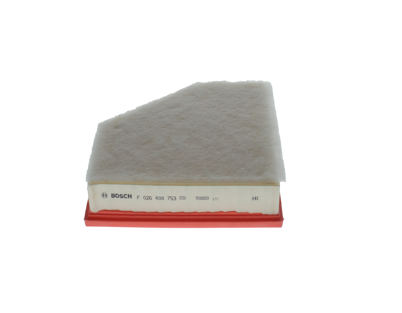 BOSCH Luftfilter f026400753 Filterindsats length_mm_203|Længde [mm]|275 width_mm_206|Bredde [mm]|232 height_mm_209|Højde [mm]|64 64mm for BMW