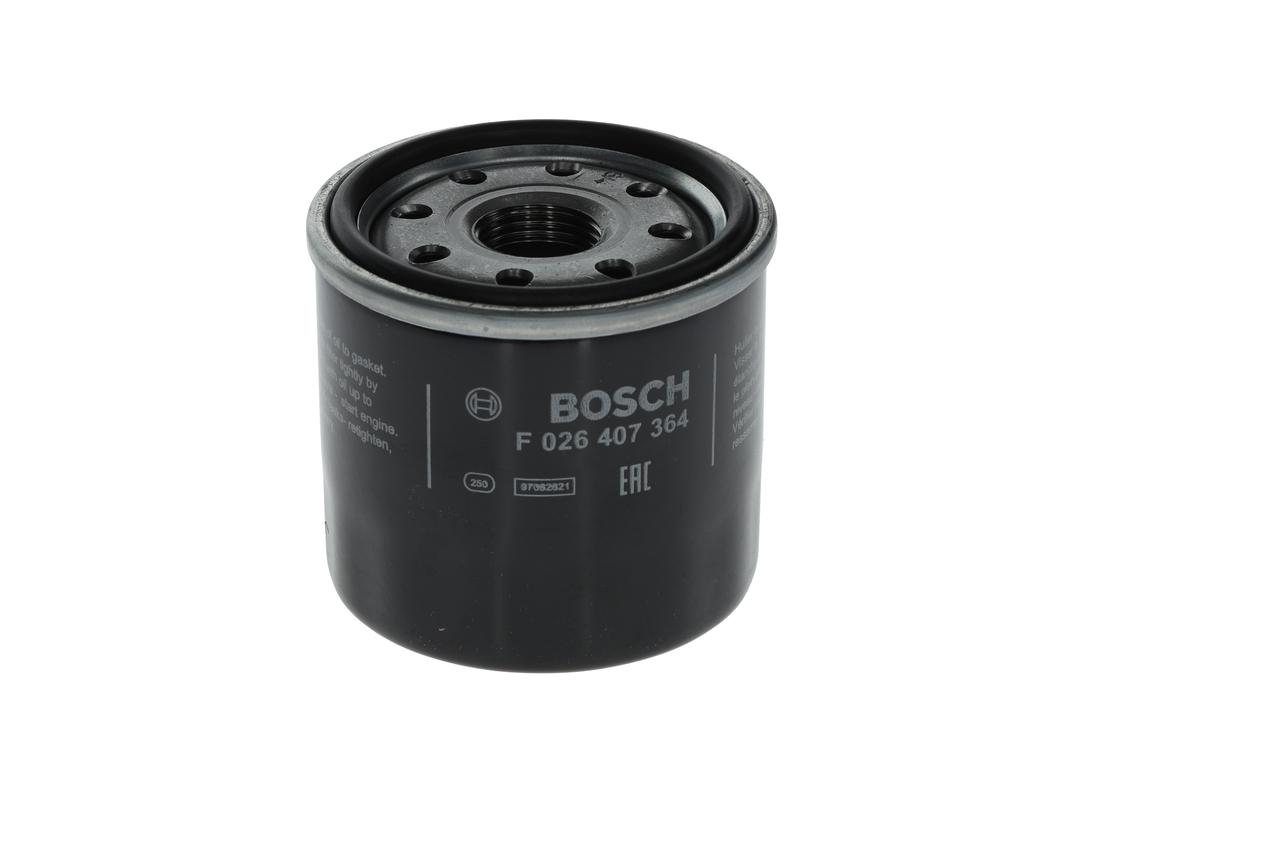 BOSCH Oliefilter f026407364 Påskruet 75mm 3/4 16 UNF-2B for MAZDA SUZUKI TOYOTA LEXUS