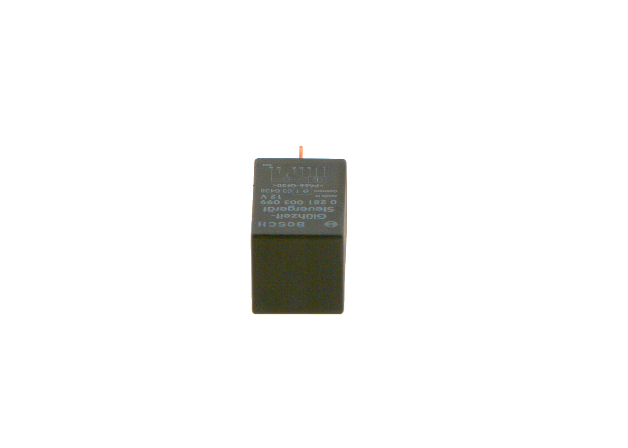 BOSCH Styreenhed, forvarmningstid 0 281 003 099 for VW