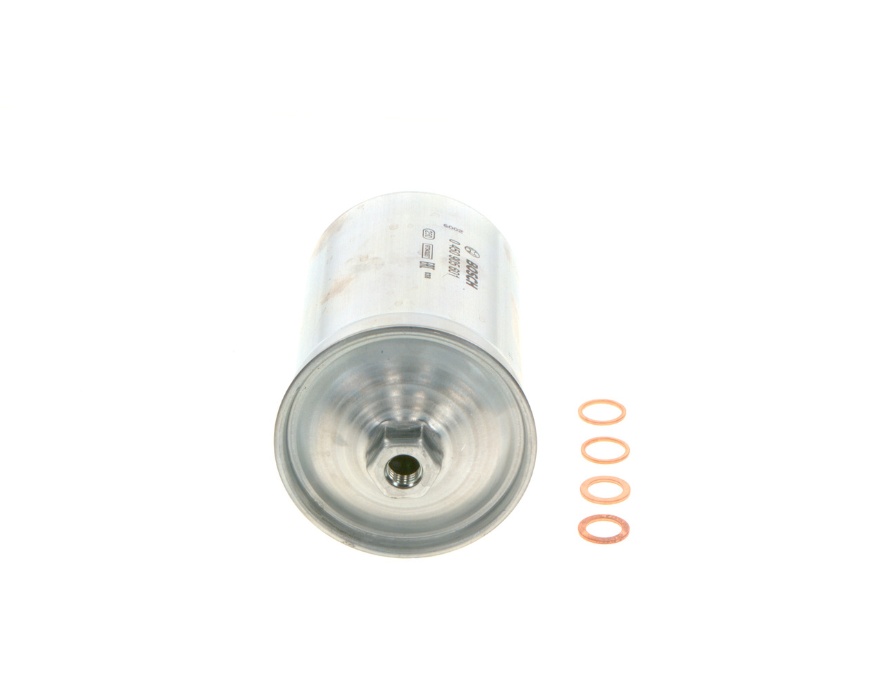BOSCH Brændstof-filter 0450905601 Lednings 155mm for PEUGEOT VOLVO SAAB GMC VW LANCIA TALBOT AUDI MITSUBISHI OPEL ROLLS-ROYCE