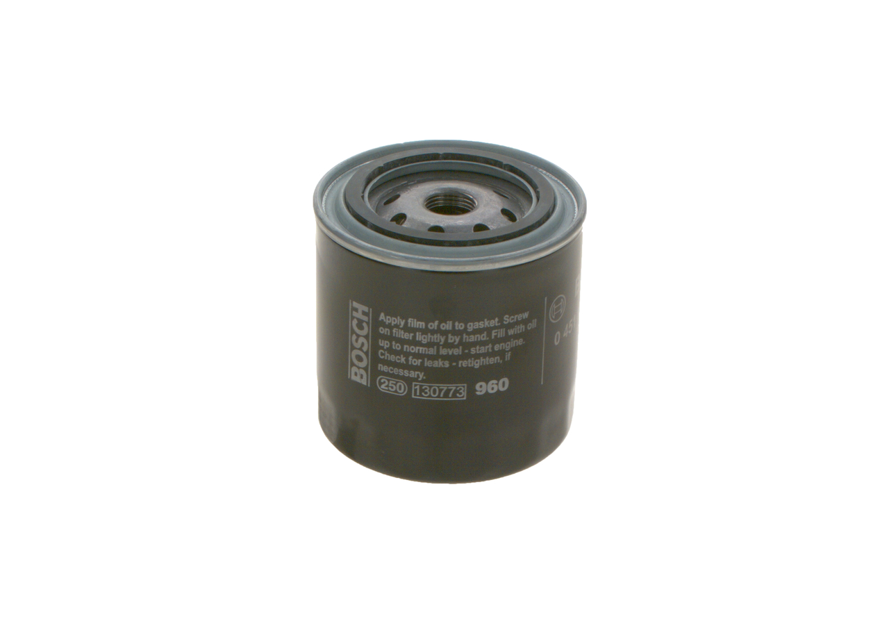 BOSCH Oliefilter 0451103084 Påskruet 95mm 3/4 16 UNF-2B for VOLVO OPEL FORD DAF SAAB PEUGEOT VW-PORSCHE TOYOTA VW BLMC