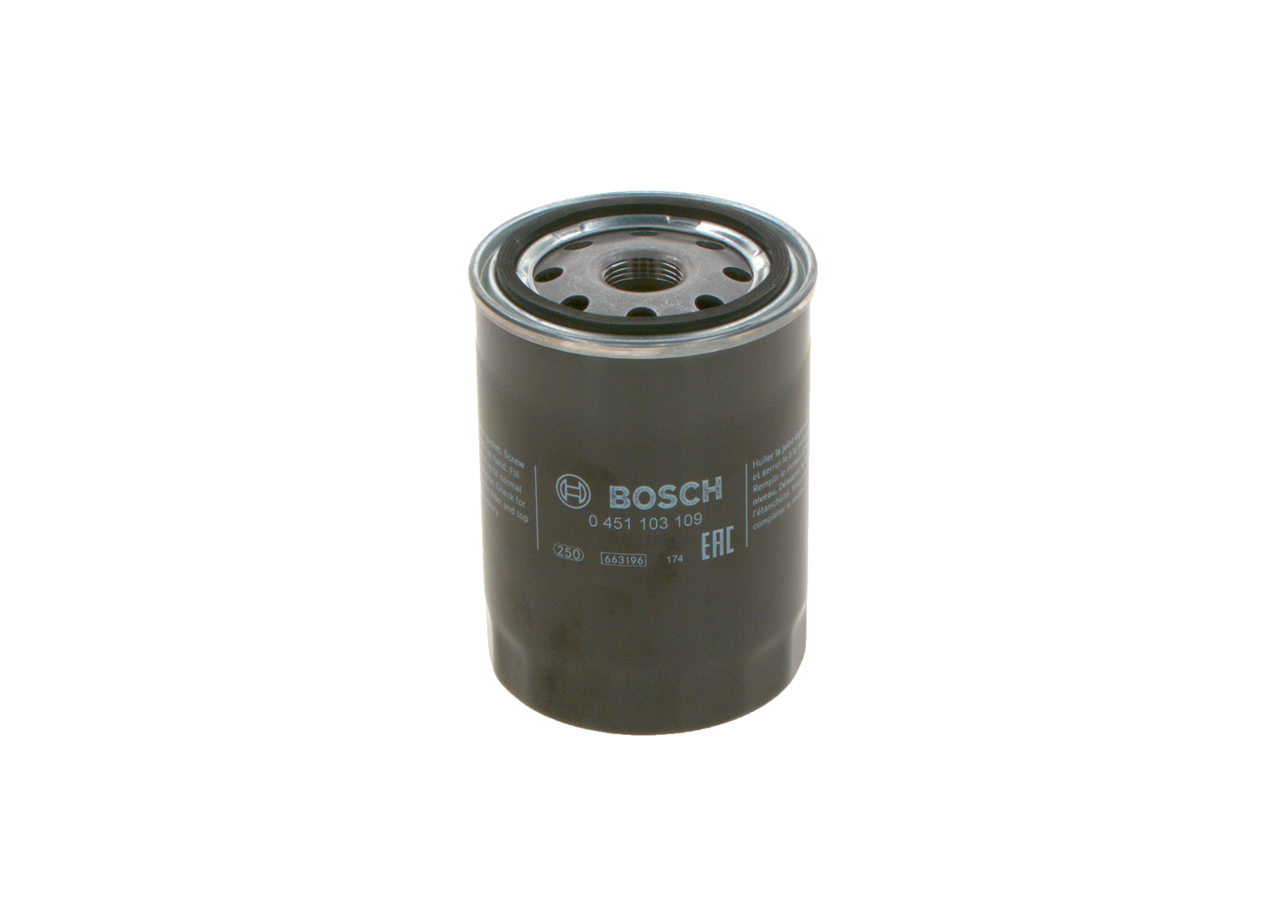 BOSCH Oliefilter 0 451 103 109 Påskruet 89mm M 20 x 1,5 for FORD LANCIA OPEL CITROËN PEUGEOT