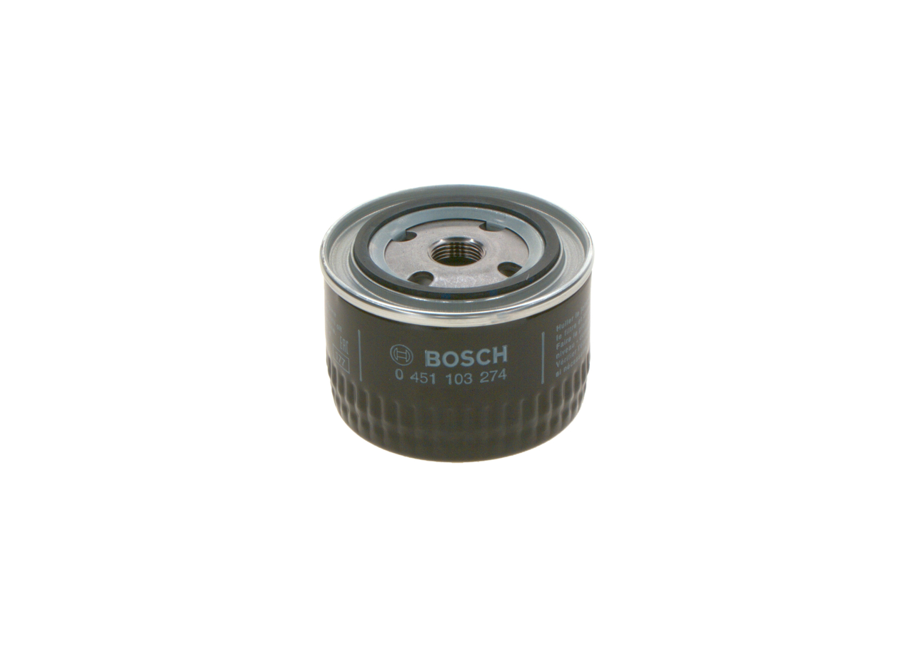 BOSCH Oliefilter 0451103274 Påskruet 69mm 3/4 16 UNF for HOLDER VOLVO LISTER FORD DAF CHRYSLER GMC AUTOBIANCHI LANCIA RENAULT SAAB ALFA ROMEO TOYOTA