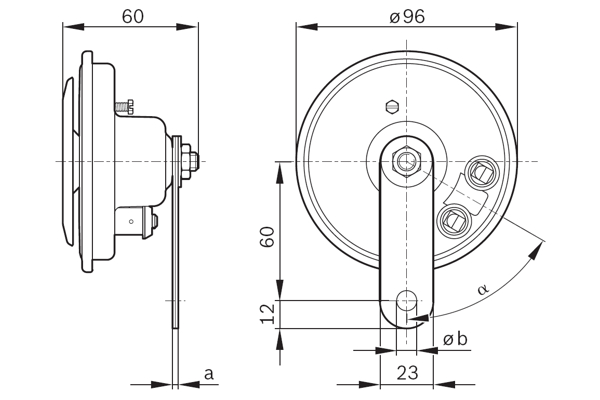 BOSCH 0986320132 for VOLVO PUCH RENAULT STEYR