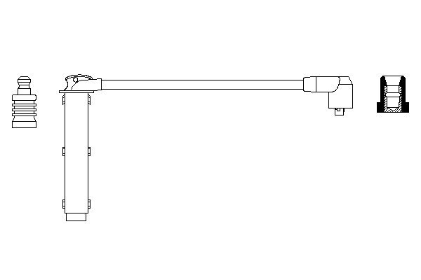 BOSCH Tændkabel 0986356109