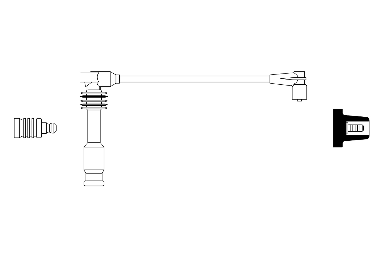 BOSCH Tændkabel 0986356255