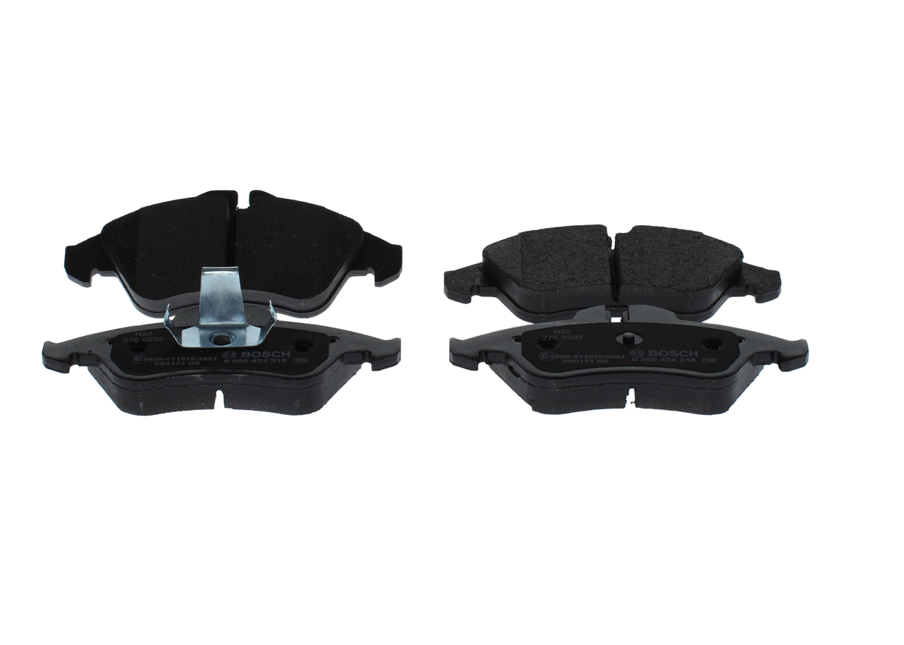 BOSCH Bremseklodser 0986424218 for DODGE MERCEDES-BENZ VW