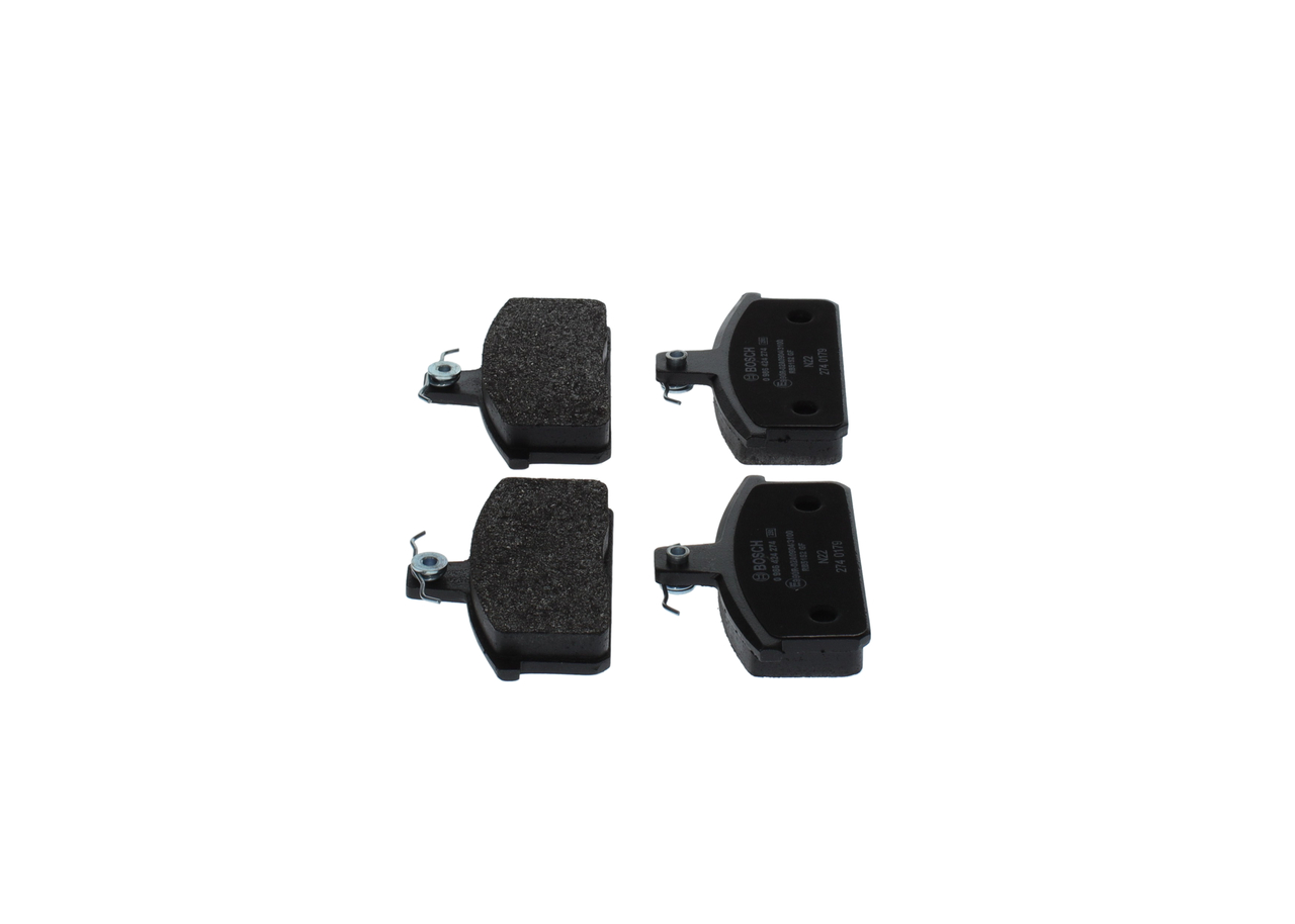 BOSCH Bremseklodser 0986424274 for ALFA ROMEO FIAT SEAT LANCIA IVECO SANTANA SUZUKI