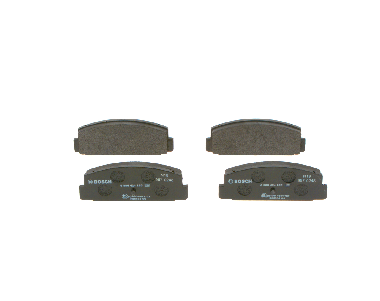 BOSCH Bremseklodser 0986424295 for MAZDA