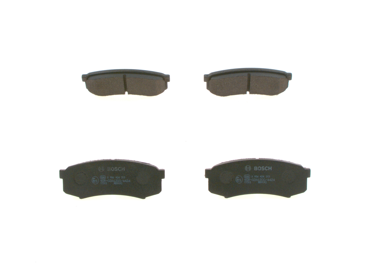 BOSCH Bremseklodser 0986424313 for TOYOTA MAZDA MITSUBISHI LEXUS