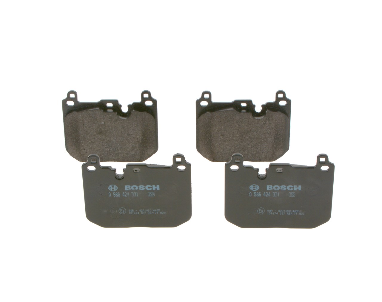 BOSCH Bremseklodser 0986424331 for MINI