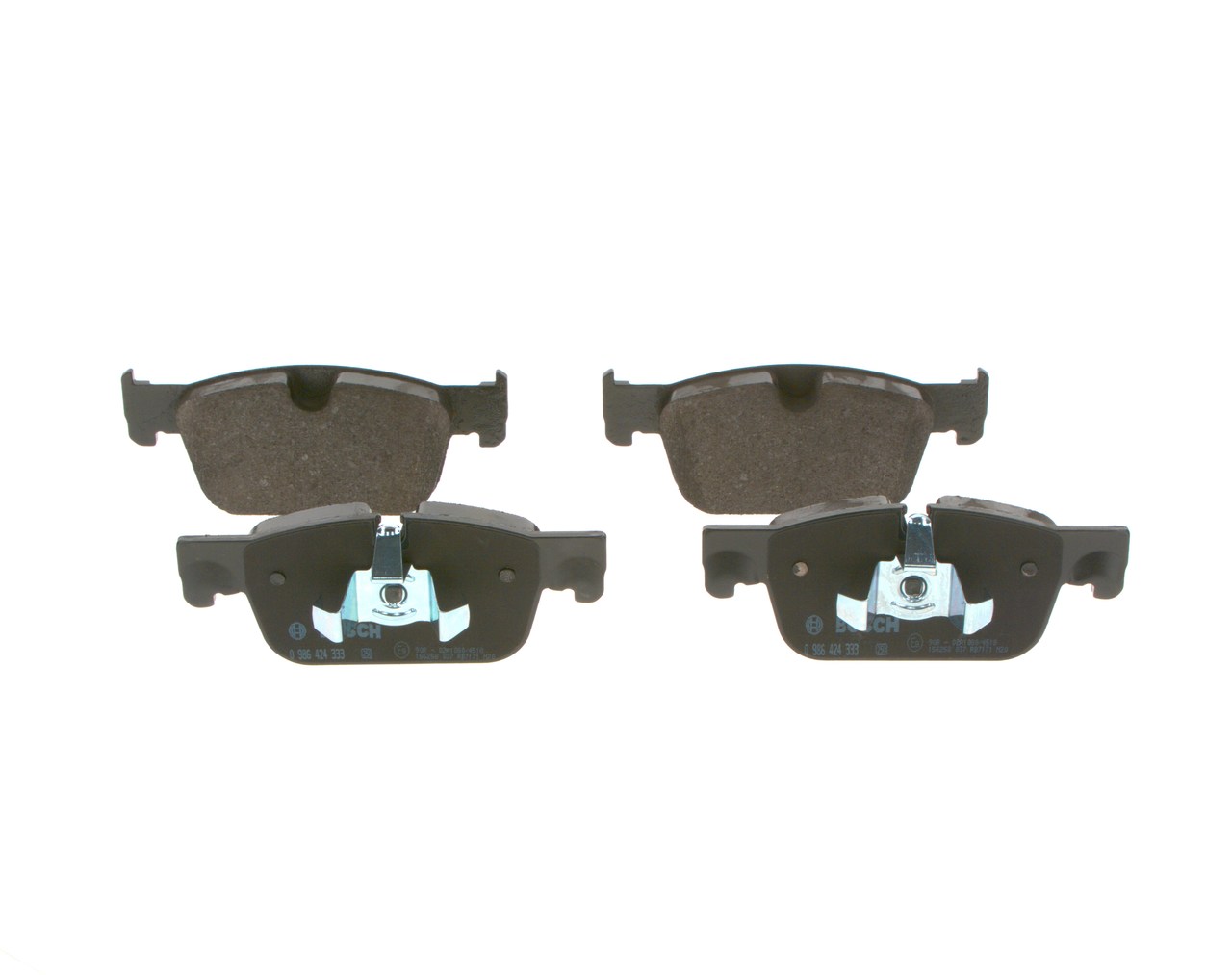 BOSCH Bremseklodser 0986424333 for VOLVO