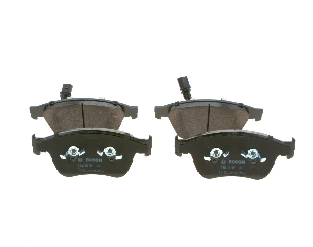 BOSCH Bremseklodser 0986424397 for BENTLEY