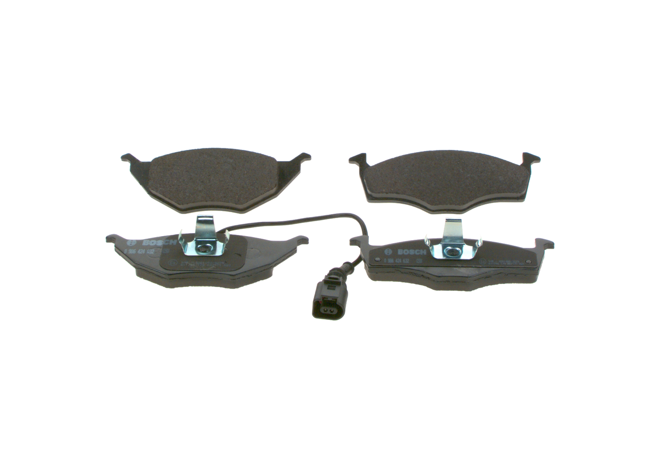 BOSCH Bremseklodser 0986424632 for VW