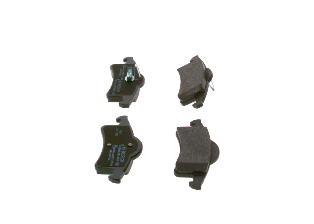 BOSCH Bremseklodser 0986424665 for JEEP