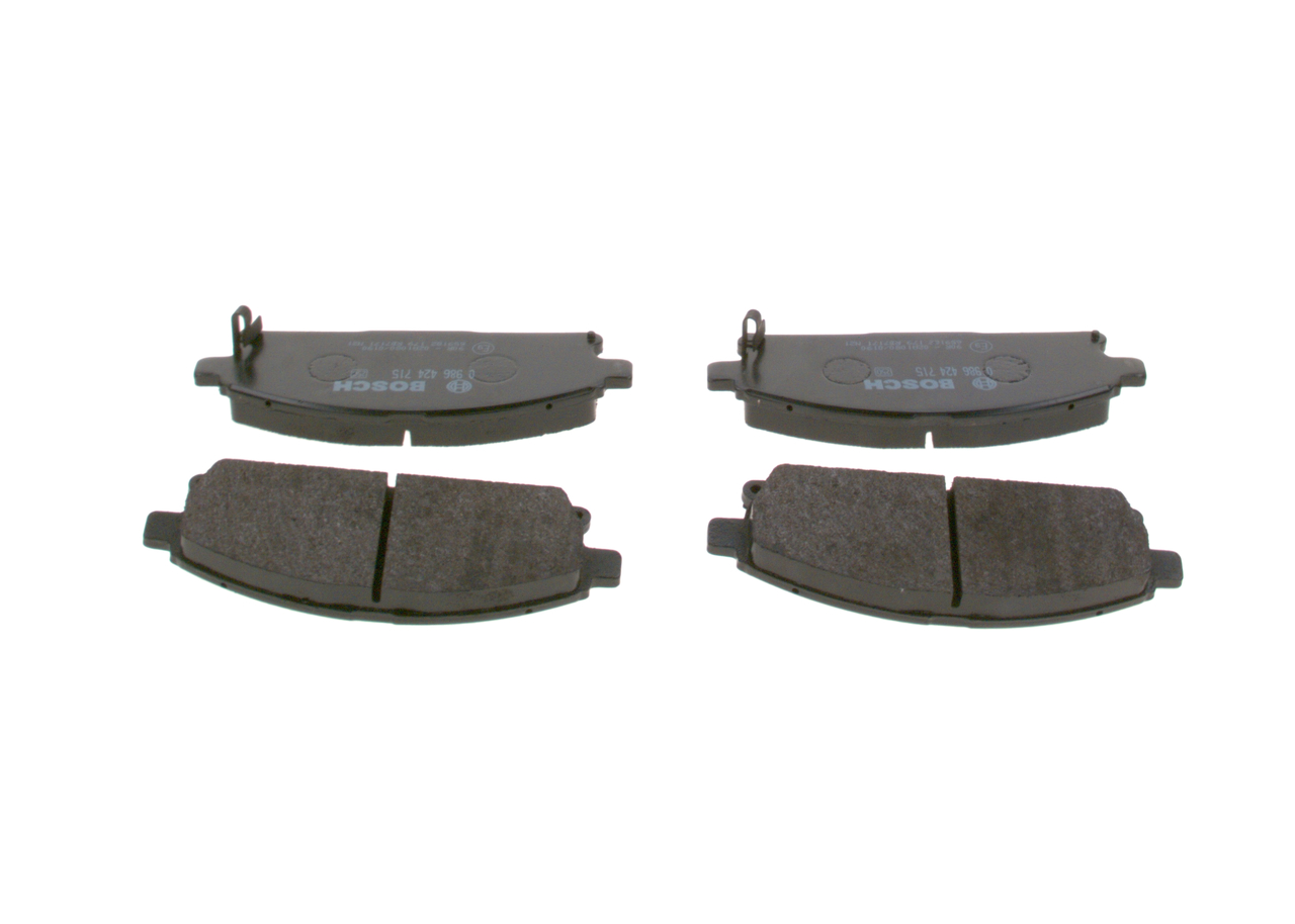 BOSCH Bremseklodser 0986424715 for NISSAN HONDA