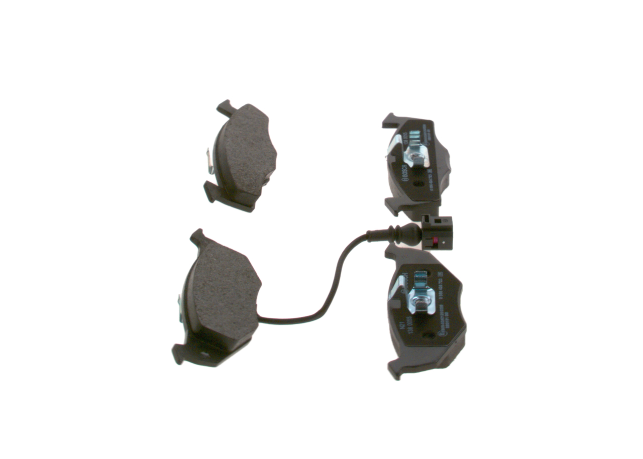 BOSCH Bremseklodser 0986424723 for VW