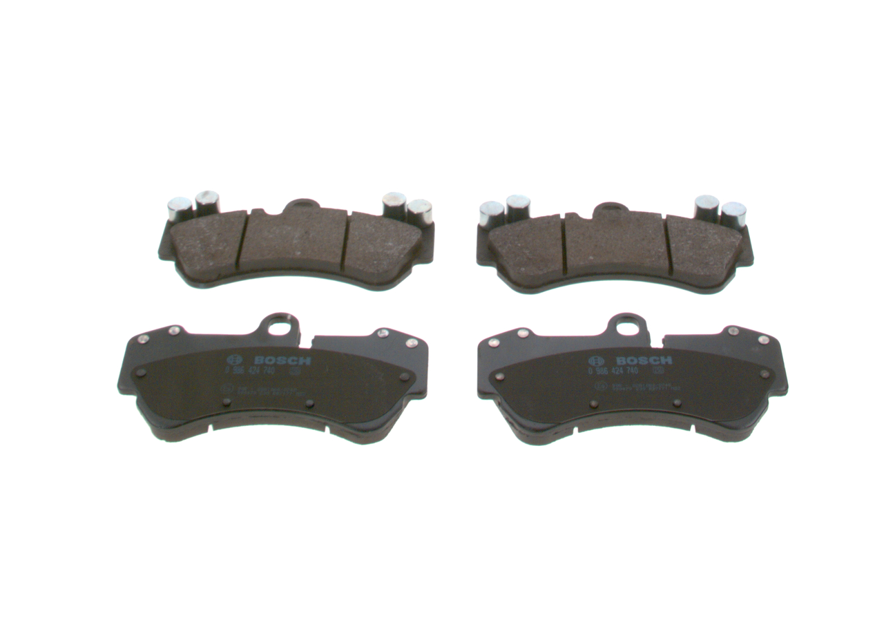 BOSCH Bremseklodser 0986424740 for VW PORSCHE