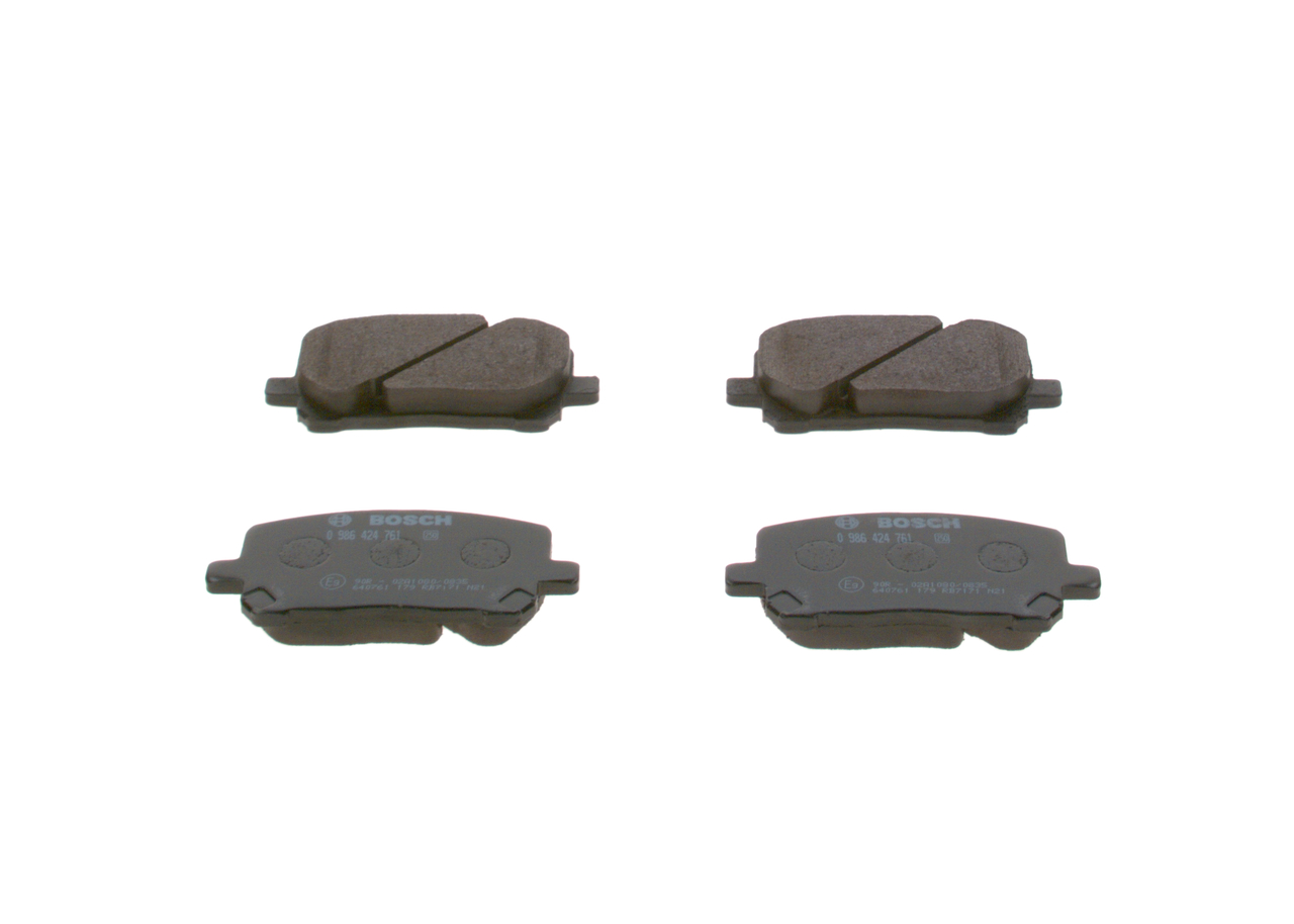 BOSCH Bremseklodser 0986424761 for TOYOTA MAZDA