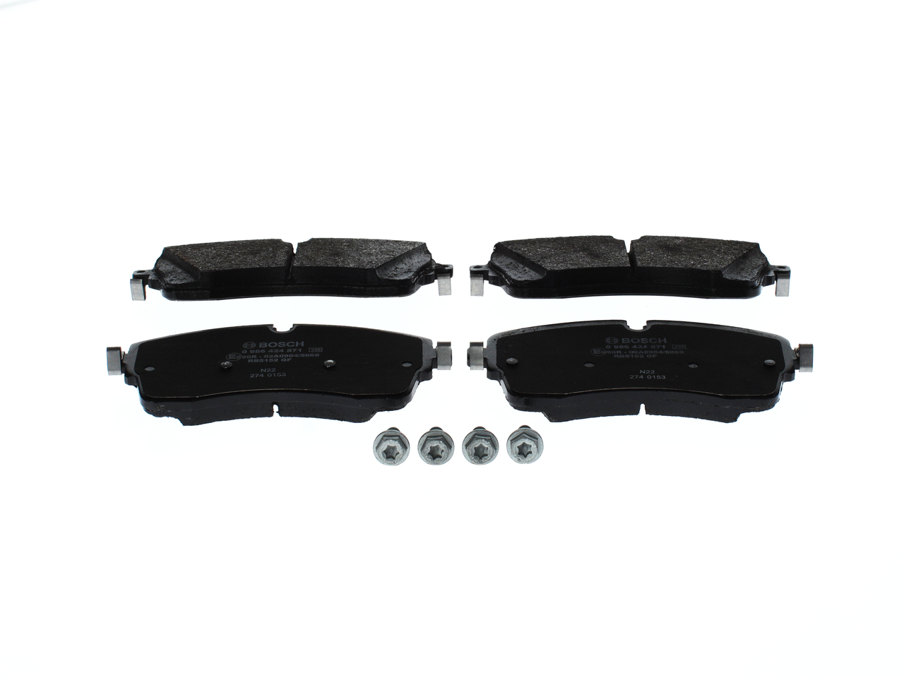 BOSCH Bremseklodser 0986424871 for LAND ROVER JAGUAR