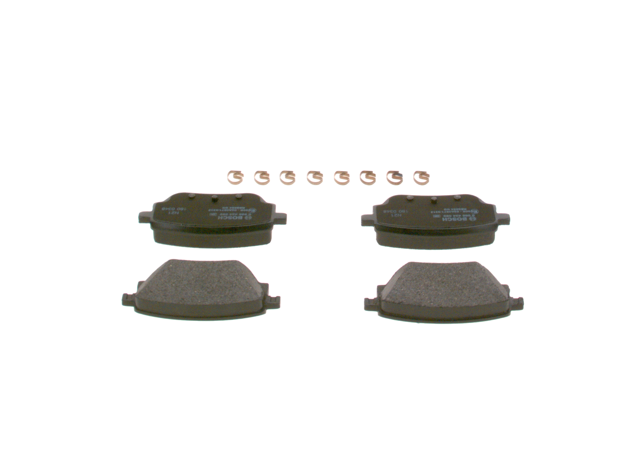 BOSCH Bremseklodser 0986424889 for MERCEDES-BENZ