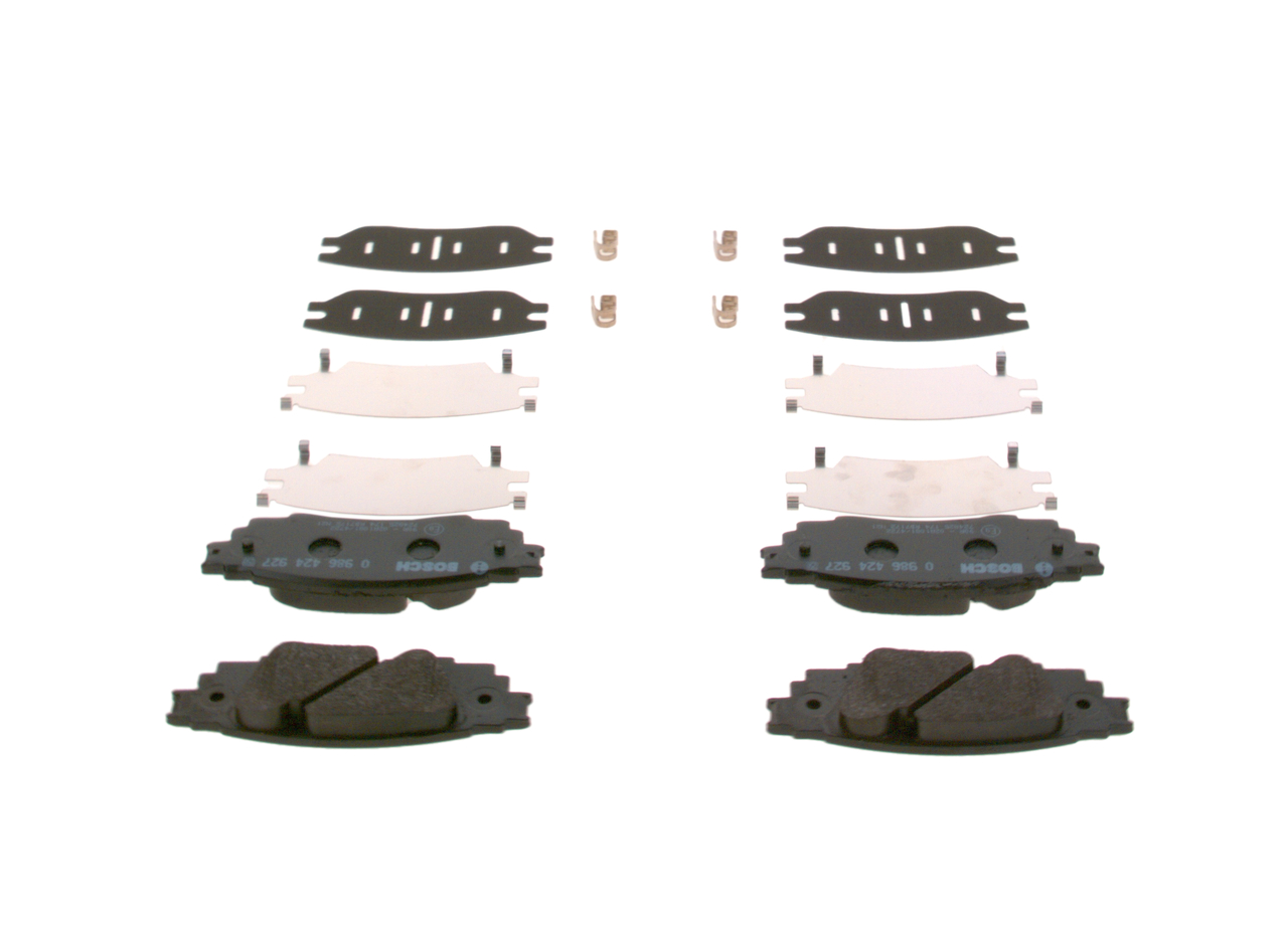BOSCH Bremseklodser 0986424927 for LEXUS