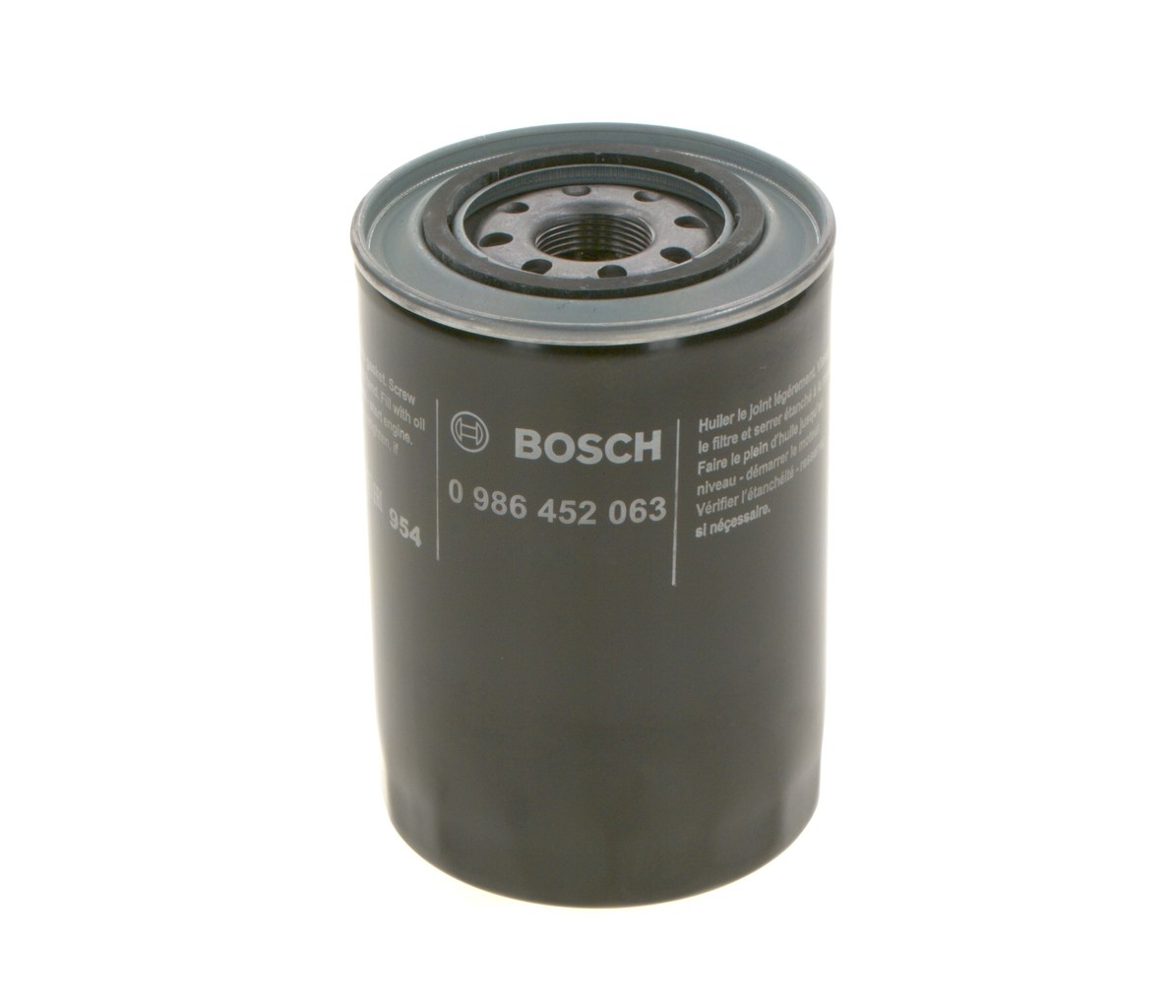 BOSCH Oliefilter 0986452063 Påskruet 143mm M 26 x 1,5 for MITSUBISHI