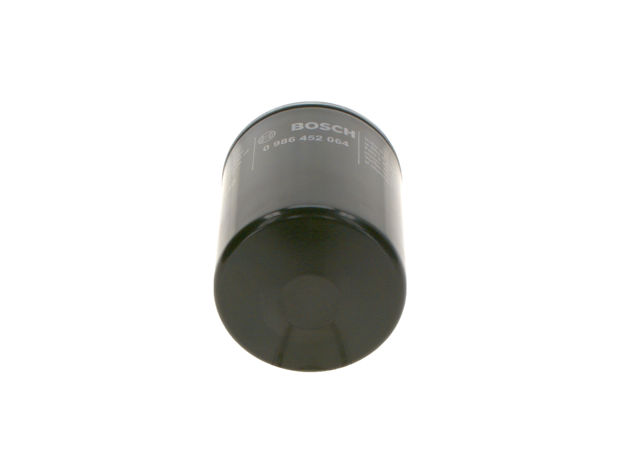 BOSCH Oliefilter 0986452064 Påskruet 120mm M 26 x 1,5 for MITSUBISHI OPEL GMC VAUXHALL DAIHATSU ISUZU MAZDA NISSAN SUZUKI TOYOTA