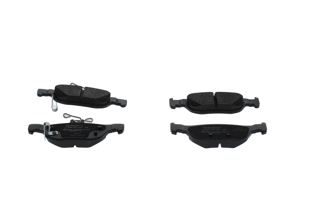 BOSCH Bremseklodser 0986460027 for MAZDA