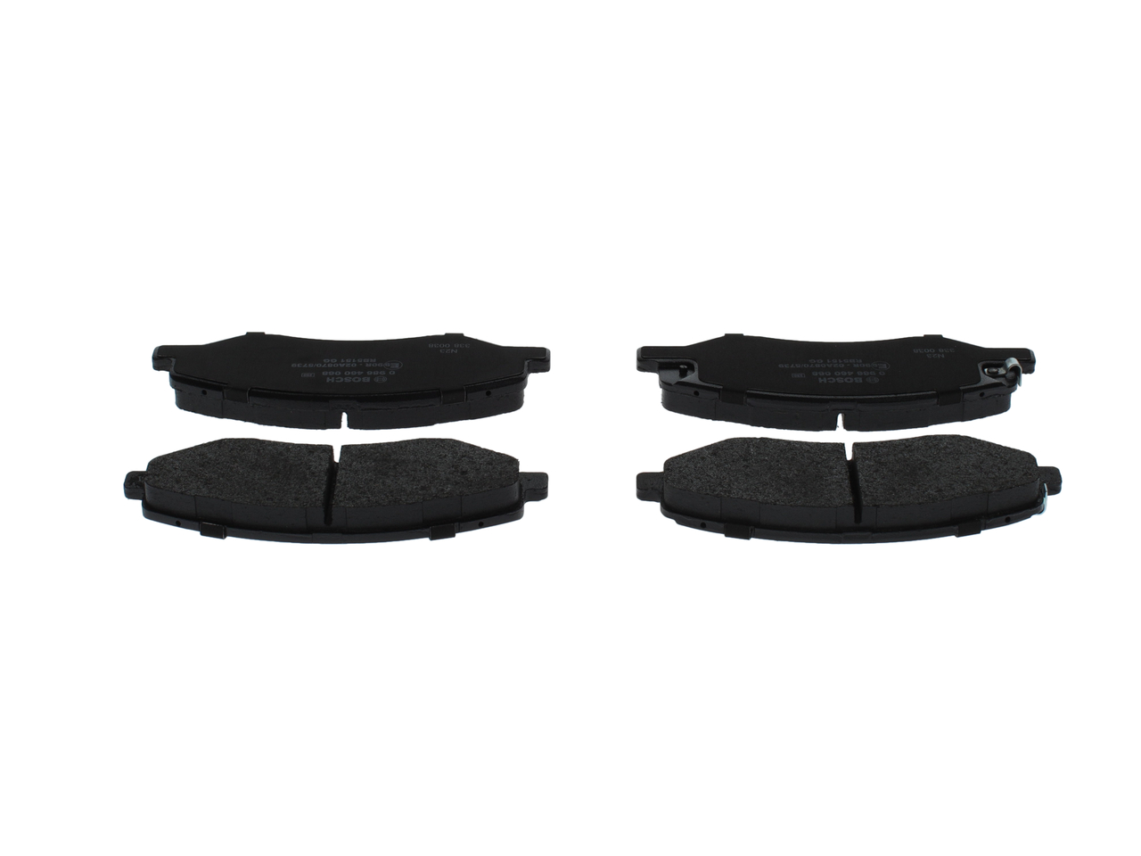 BOSCH Bremseklodser 0986460068 for HONDA